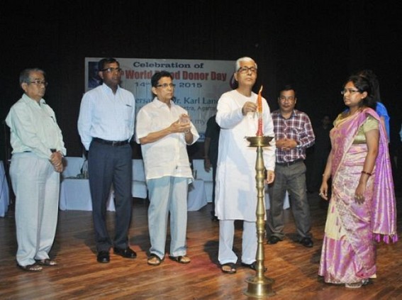 CM inaugurates World Blood Donor Day to mark birth anniversary of Karl Landsteiner CM inaugurates World Blood Donor Day to mark birth anniversary of Karl Landsteiner